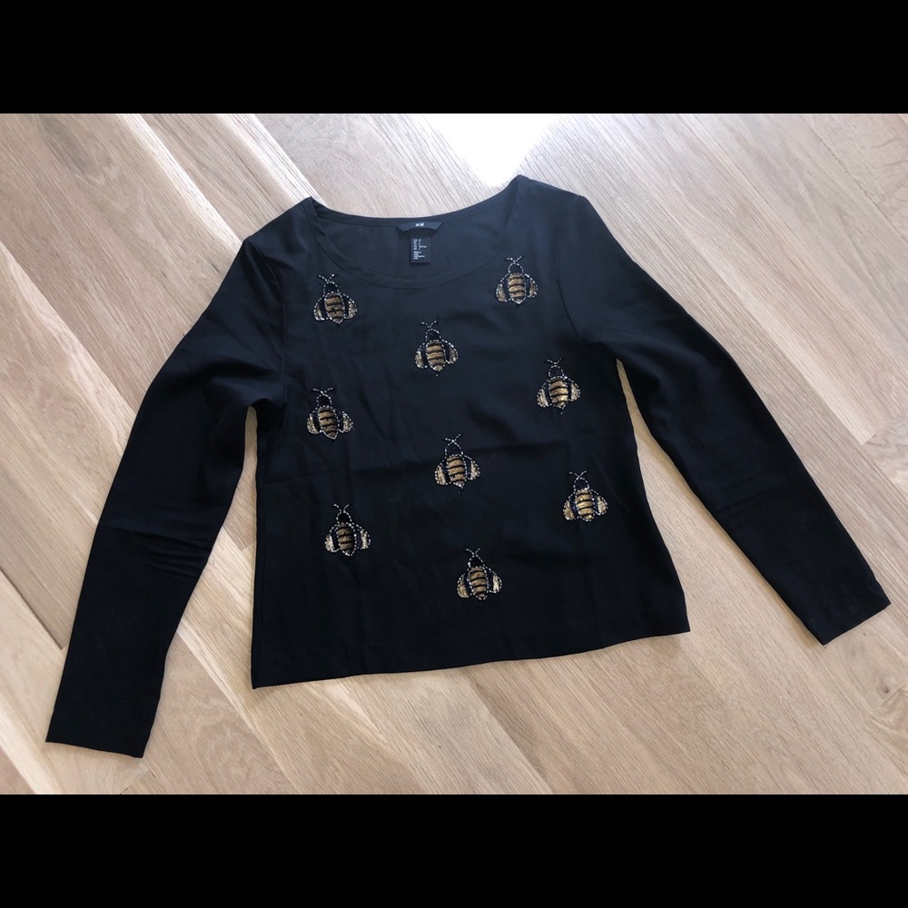 Bumble bee blouse